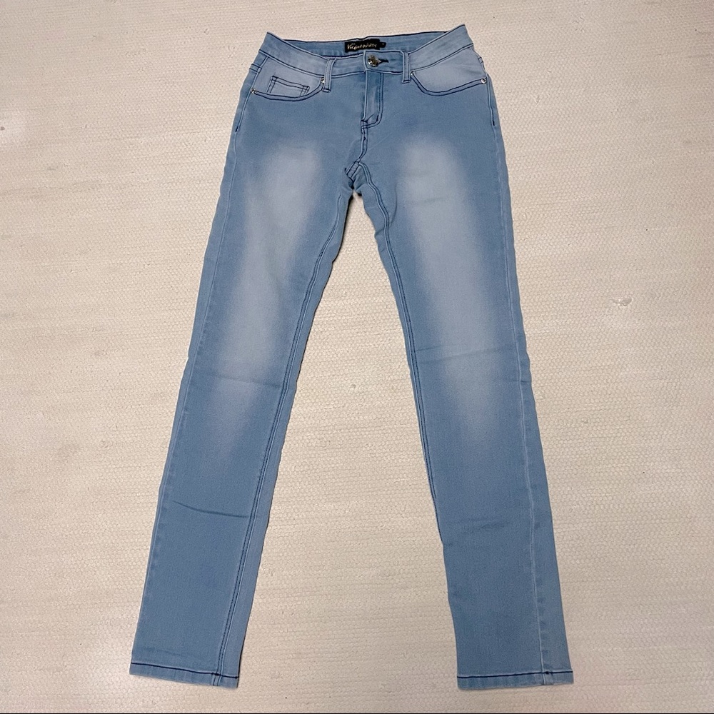 NWOT Victoria Jeans Legging Jegging Light Blue Size 7